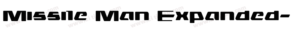 Missile Man Expanded字体转换